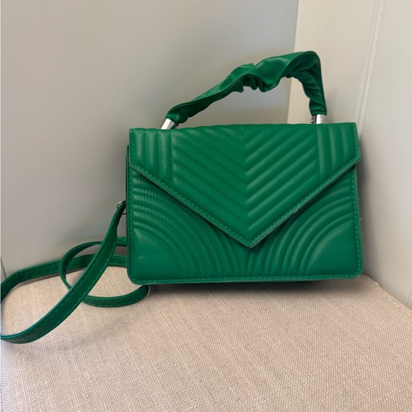 SHEIN Handbags - Shein faux leather Kelly green mini purse